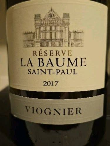 Domaine de la Baume Viognier Réserve Saint Paul Vivino US