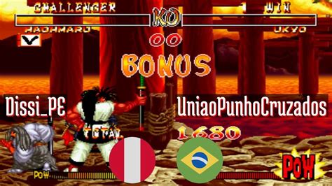 FT5 Samsho2 Dissi PE PE Vs UniaoPunhoCruzados BR Samurai Shodown