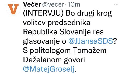 BojanPožar on Twitter Intervjujev s takšnimi naslovi ter