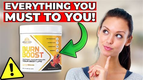 Burn Boost Review Important Alert Burn Boost Burn Boost Reviews