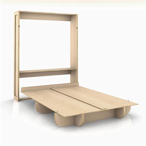 Queen Size Ready-to-Build Lori Wall Bed Wood Kit #murphybedplans Murphy ...