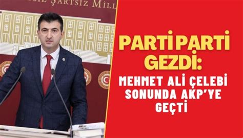 S Rekli Parti De I Tiren Mehmet Ali Elebi Sonunda Akpye Ge Ti Elebi