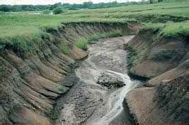 Causes of soil erosion