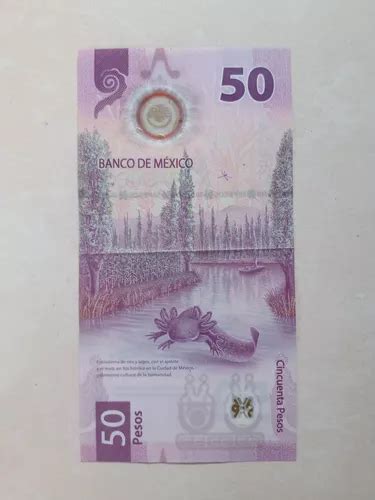 Billete Coleccionable De 50 Pesos Ajolote Familia G Serie Aa En Venta