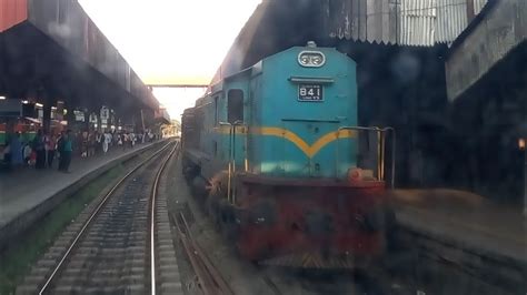 Sri Lanka Railway M8 841 Train No872 Maradana Railway Station Youtube