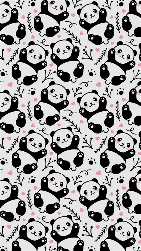 panda pattern - Google Search | Bellissimi sfondi, Sfondi carini ...