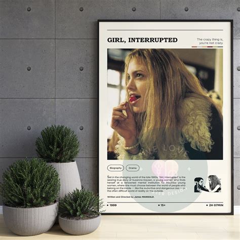 Girl Interrupted Movie Poster / Girl Interrupted Poster / - Etsy