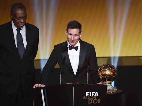 Ballon d'Or: Lionel Messi wins award for fifth time ahead of Cristiano ...