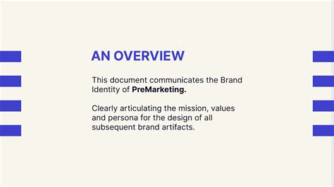 Brand Guidelines Premarketing Behance