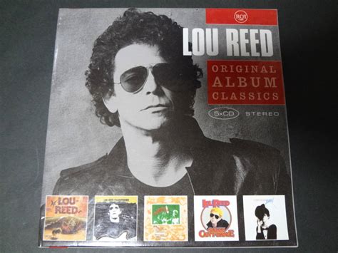 【やや傷や汚れあり】lou Reedoriginal Album Classics 5cd Box ルー・リード アートロック グラムロック