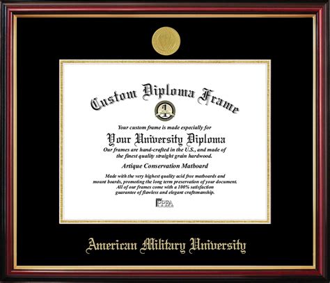 American Military University Petite Diploma Frame | Michaels