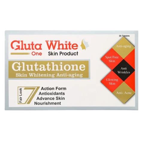 Gluta White Capsule Full Body Skin Whitening In Pakistan Gluta One