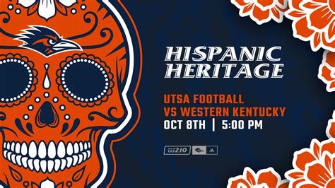 Utsa Football Vs Wku Hispanic Heritage Month Utsa University Of