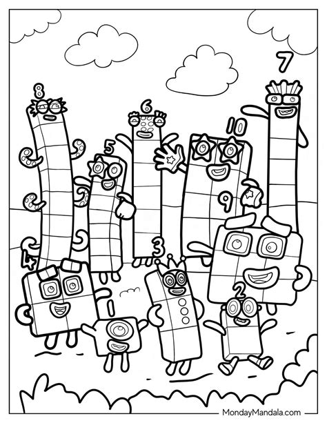 Numberblocks printables free – Artofit