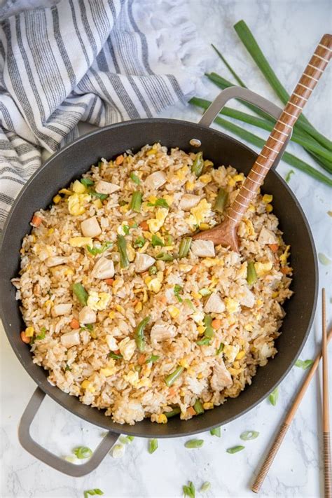 Easy Chicken Fried Rice Recipe