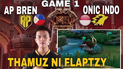 Thamuz Ni Flaptzy Super Aggressive Onic Indo Vs Ap Bren Game M