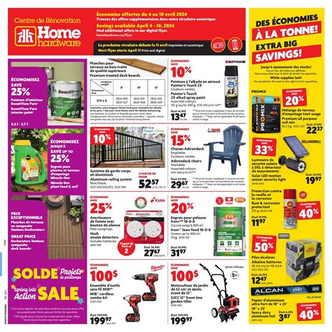 Home Hardware Building Centre QC Flyer April 4 To 10