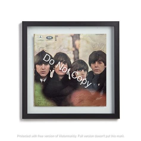 The Beatles Signed Beatles for Sale Album the Beatles Autographed Album ...