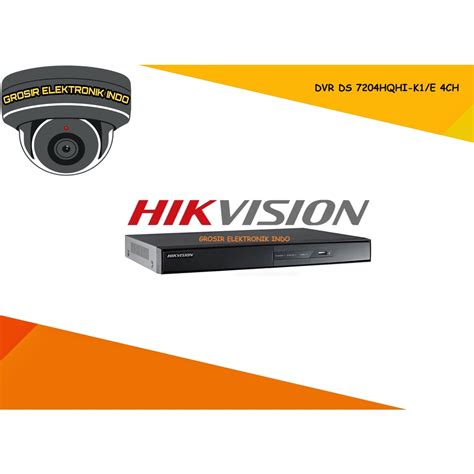 Jual Dvr Hikvision Ch Ds Hqhi M E Shopee Indonesia