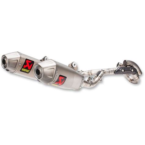 Ligne Complète Akrapovic Racing Line Acier Titane 450 CRF R RX EMP