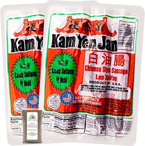 Amazon Kam Yen Jan Chinese Style Sausage 12oz Pack Of 3