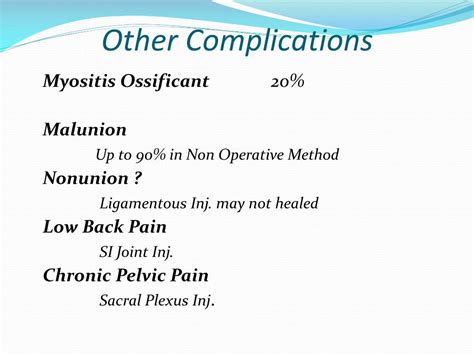 PPT - Pelvic Fracture Complications PowerPoint Presentation, free ...