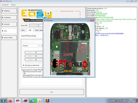 Remove Frp Bla L29 Test Point By Eft Pro Solution Images