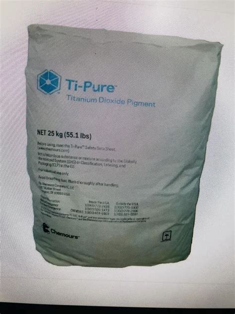 Dupont Titanium Dioxide R Bag Kg At Rs Kg In New Delhi Id