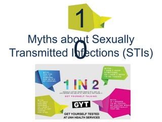 10 College Myths About Safer Sex PPT