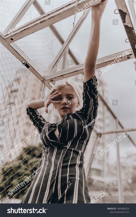 Portrait Hot Sexy Girl Beautiful Blonde Stock Photo 1460980220 Shutterstock