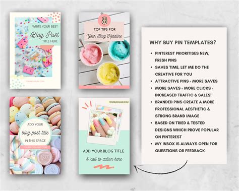 20 Pinterest Templates for Canva Canva Templates for Bloggers Pastel Templates for Pinterest ...