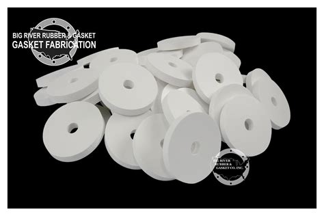 White Silicone Gaskets Big River Rubber Gasket