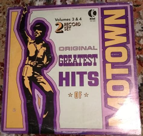 Original Greatest Hits Of Motown Volumes 3 4 Vinyl Discogs