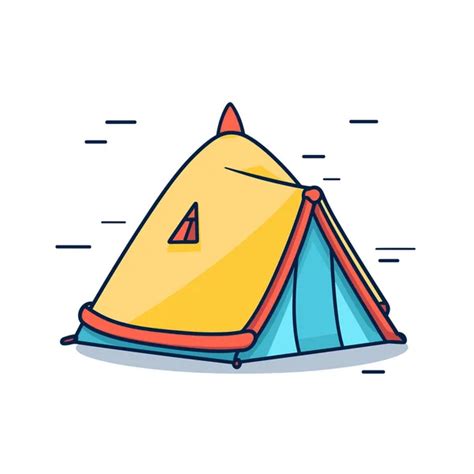 Blue Tent Clipart