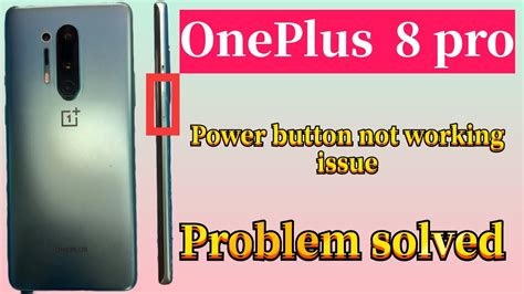 Oneplus Pro Power Button Not Working Problem Solved Oneplus Pro