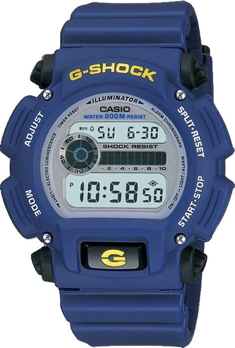 Японские наручные часы Casio G-Shock DW-9052-2V мужские кварцевые ...