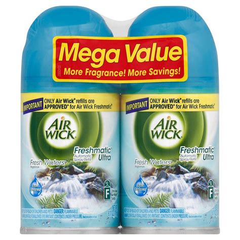 Air Wick Freshmatic Ultra Oz Fresh Waters Automatic Air Freshener