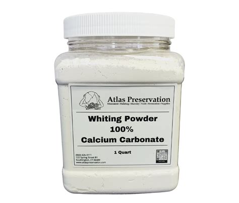 Whiting Powder — Atlas Preservation