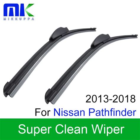 Mikkuppa Front And Rear Wiper Arm And Blades For Nissan Pathfinder Suv