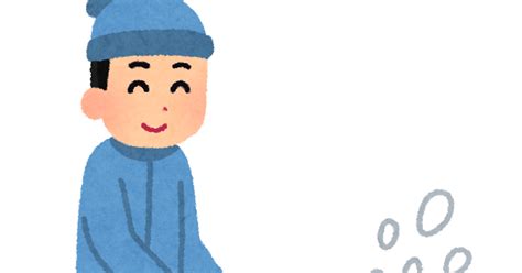 除雪機を使う人のイラスト（男性） かわいいフリー素材集 いらすとや