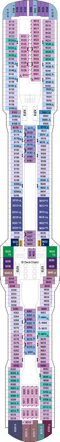 Royal Caribbean Ovation Of The Seas Deck Plans Ship Layout And Staterooms Cruise Critic