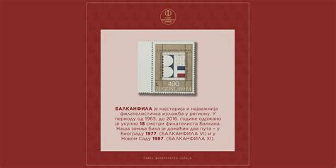 BALKANFILA The Oldest And Most Important Philatelic Exhibition In The