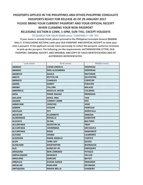 PDF Passports Applied In The Philippines And Other Philippine