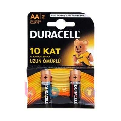 Duracell Kalem Pil Li Alkalin Aa Normal Kalem Pil Bebekya