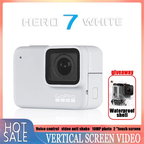 Gopro Hero 5 White Action Camera กล้องกีฬากลางแจ้งพร้อม Ultra Hd Video