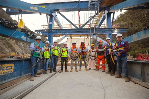 Minera Las Bambas Puente Kutuctay Registra M S Del De Avance En