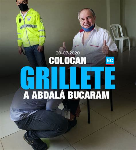 El Comercio on Twitter El expresidente Abdalá Bucaram con grillete