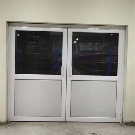 Powder Coated Swing Mm Aluminium Hinged Door For Office Thickness