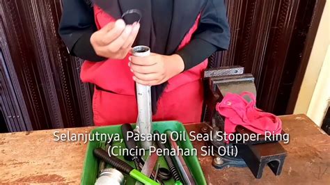 Pemeriksaan Sistem Suspensi Depan Sepeda Motor Youtube