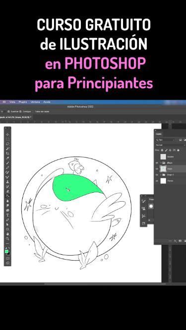 Curso GRATIS de Ilustración en PHOTOSHOP Photoshop Tutoriales